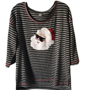 Thomas & Olivia Santa Top XL